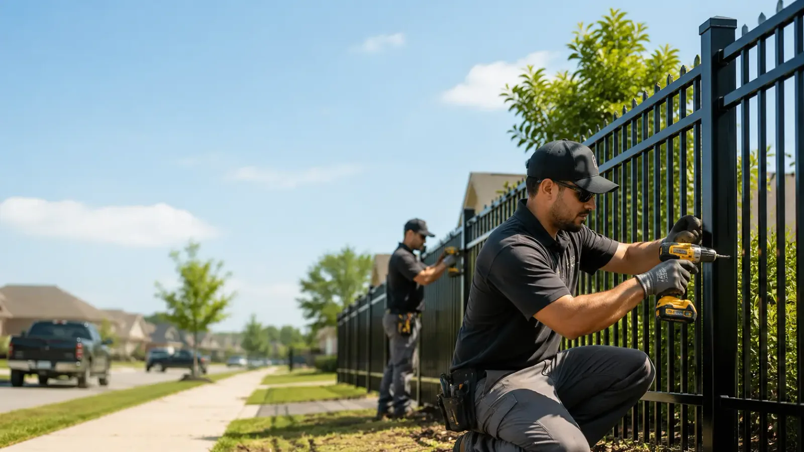 Metal Fence Installation in Monument, KS